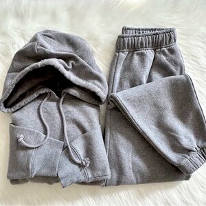 Gray Jogger Set